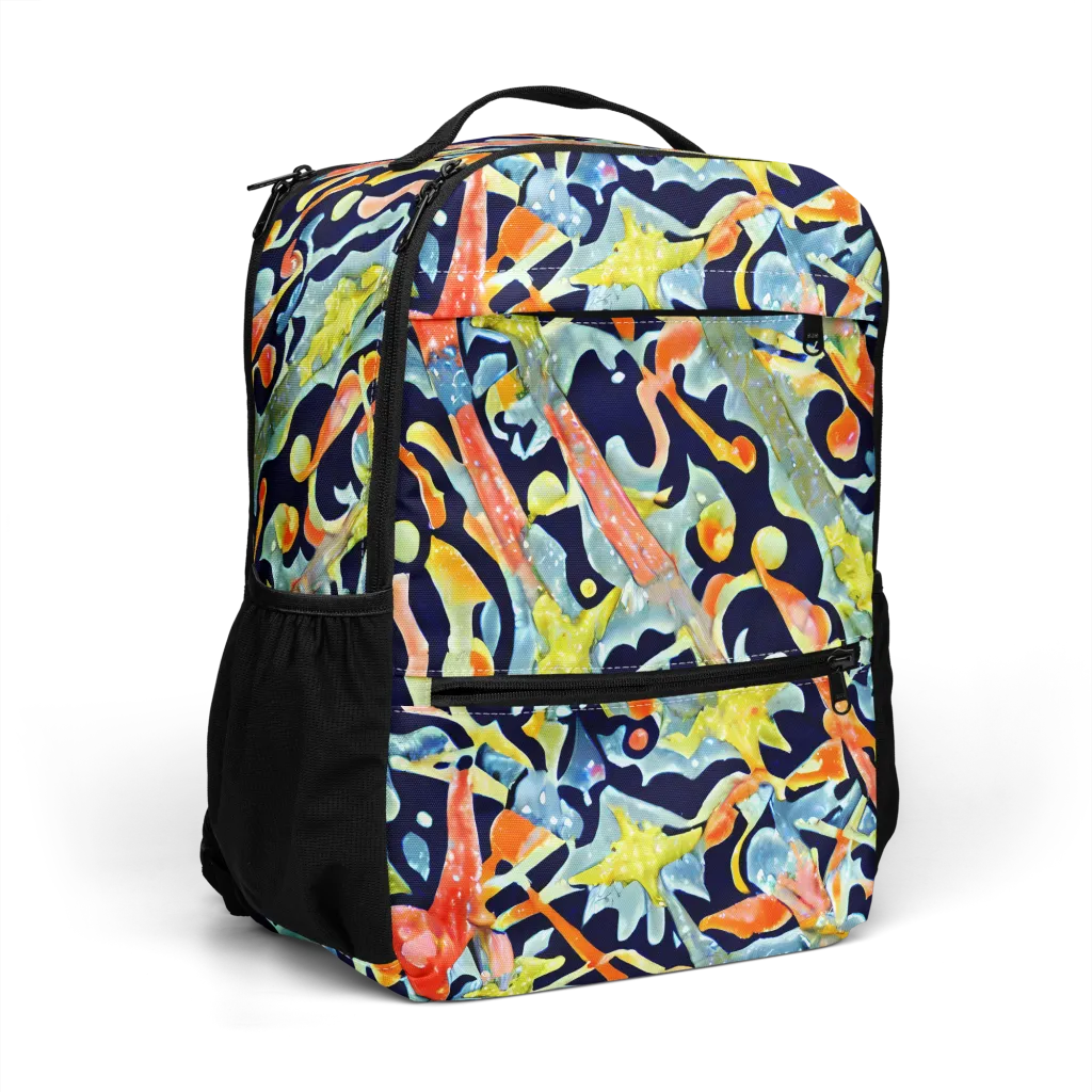 Prismatic Reef on Utility Backpack — Right Front