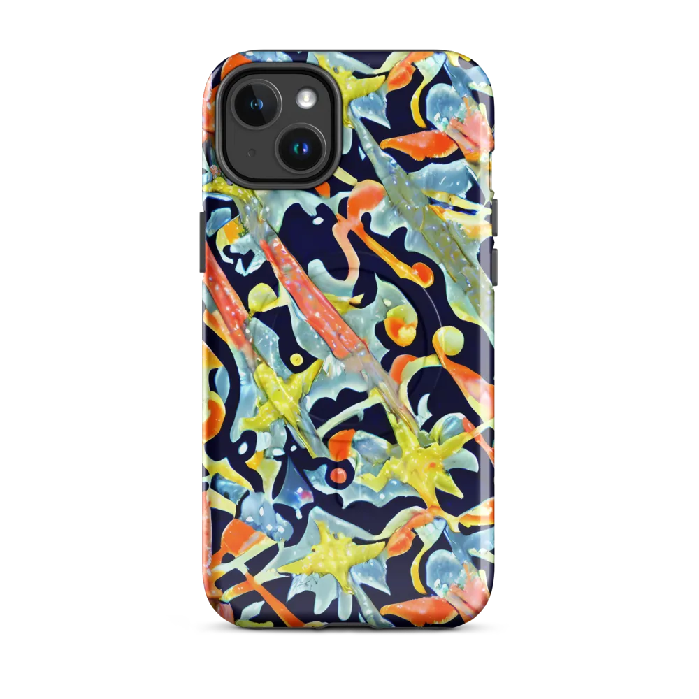 Prismatic Reef on MagSafe Tough Case for iPhone® — Front