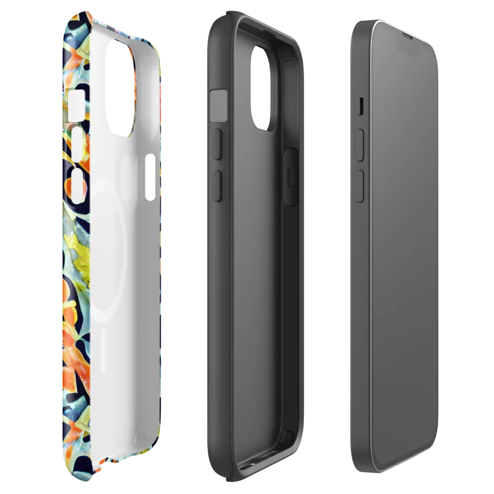 Prismatic Reef on MagSafe Tough Case for iPhone® — Front