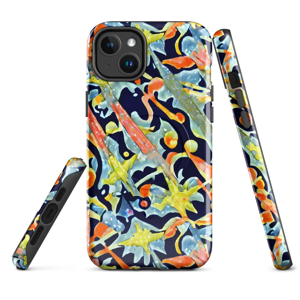 Prismatic Reef on MagSafe Tough Case for iPhone® — Front