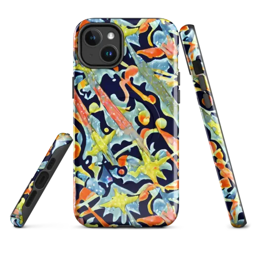 Prismatic Reef on a MagSafe Tough Case for iPhone®