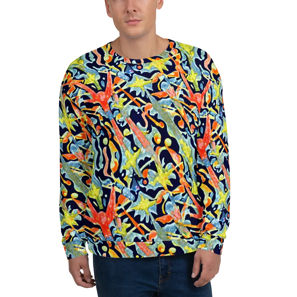 Prismatic Reef on Sweatshirt — Front