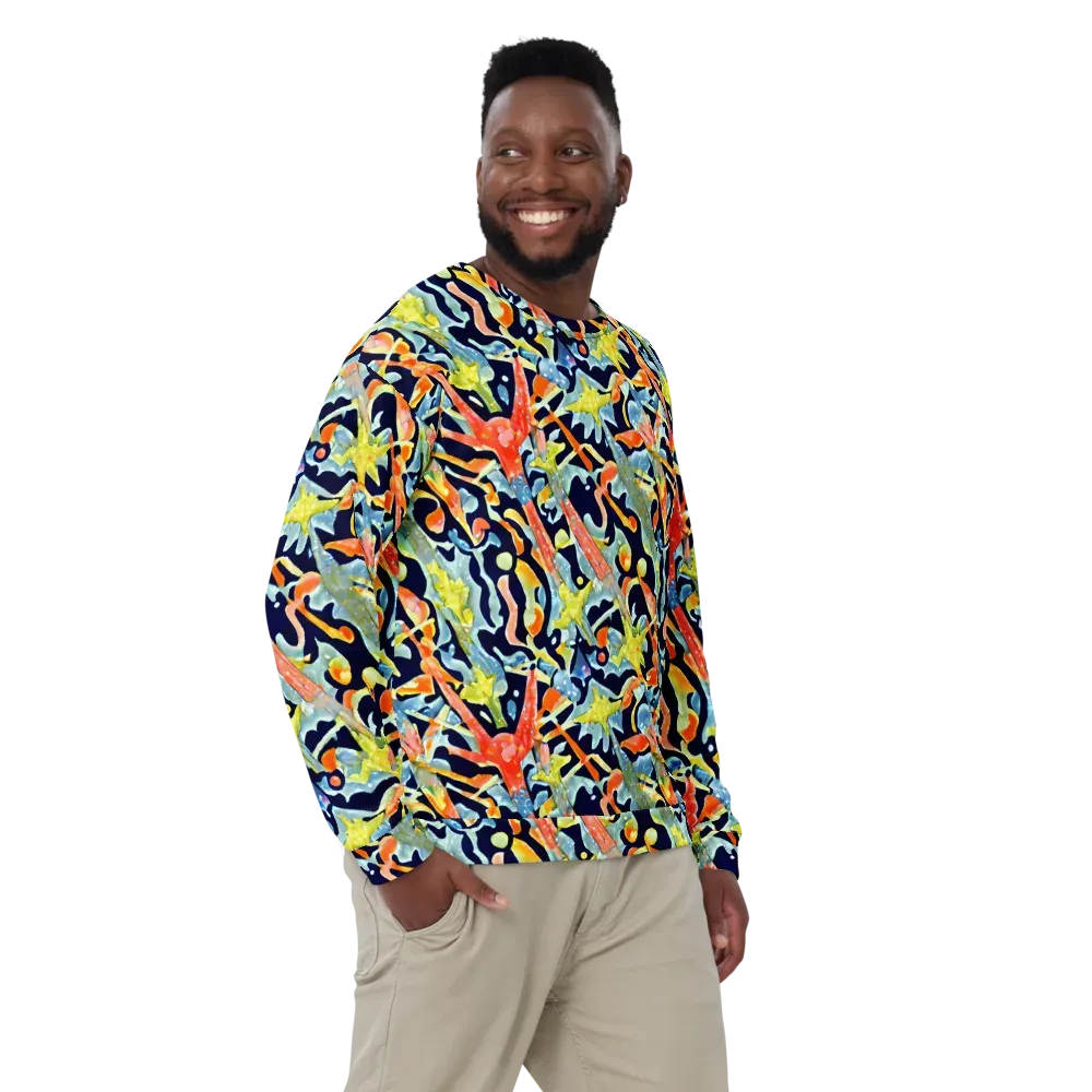 Prismatic Reef on Sweatshirt — Front