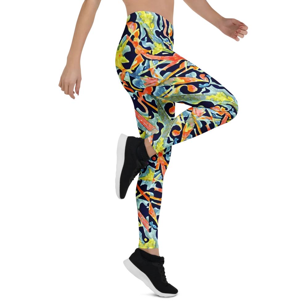 Prismatic Reef on Leggings — Right