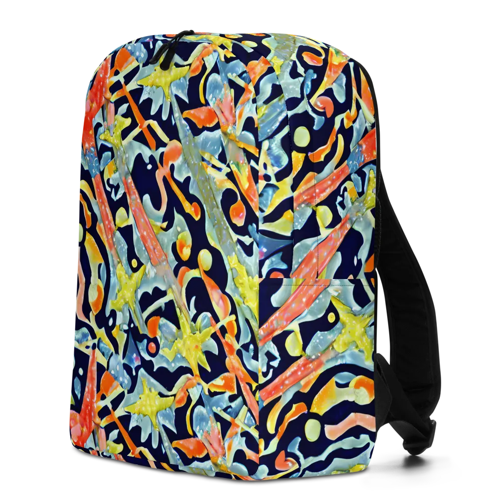 Prismatic Reef on Minimalist Backpack — Left