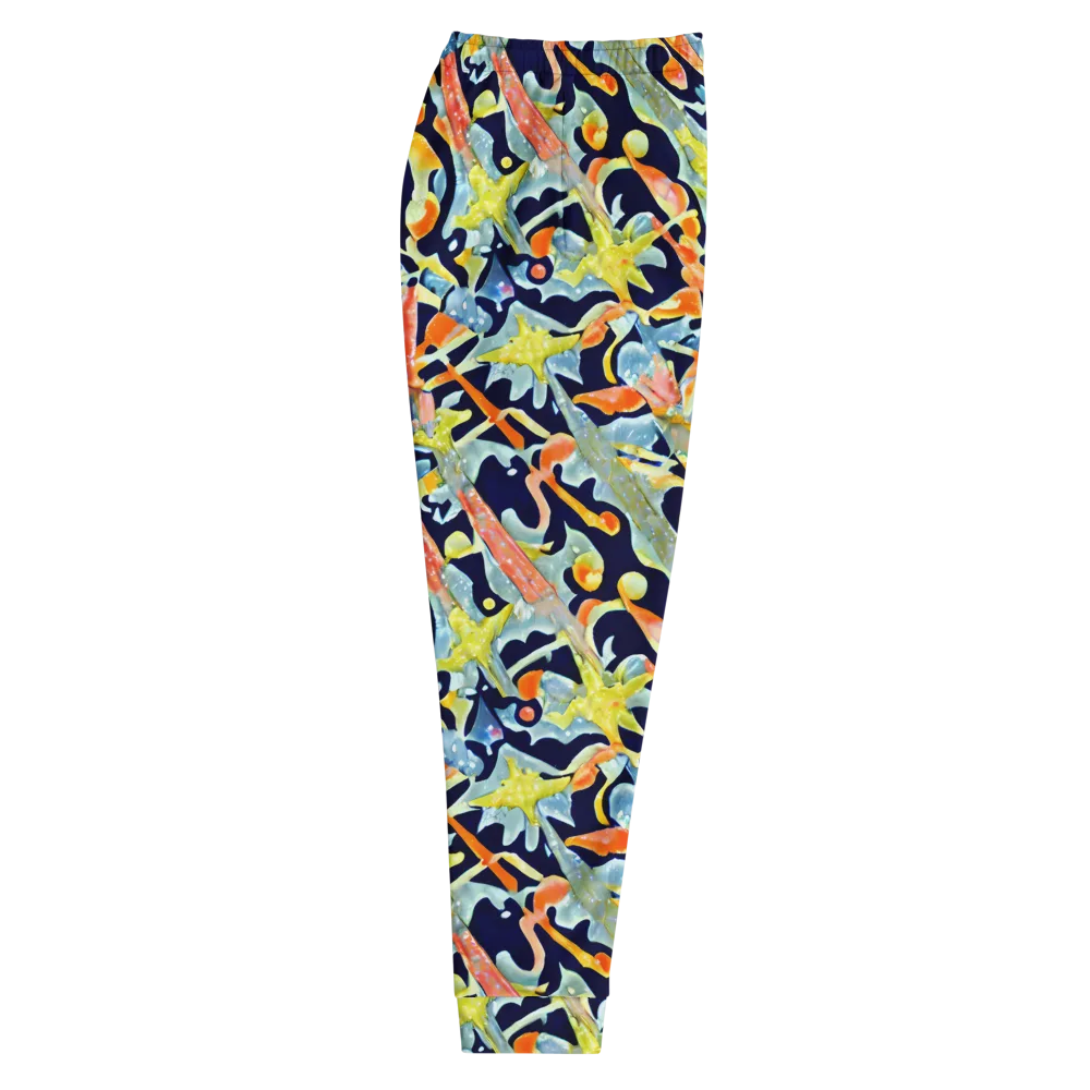 Prismatic Reef on Men's Joggers — Right