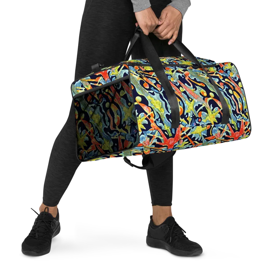 Prismatic Reef on Duffle Bag — Right Front
