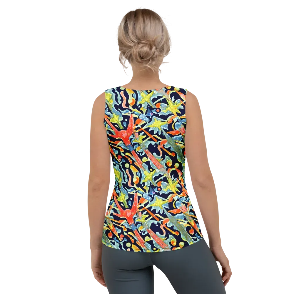 Prismatic Reef on Women's Tank Top — Back