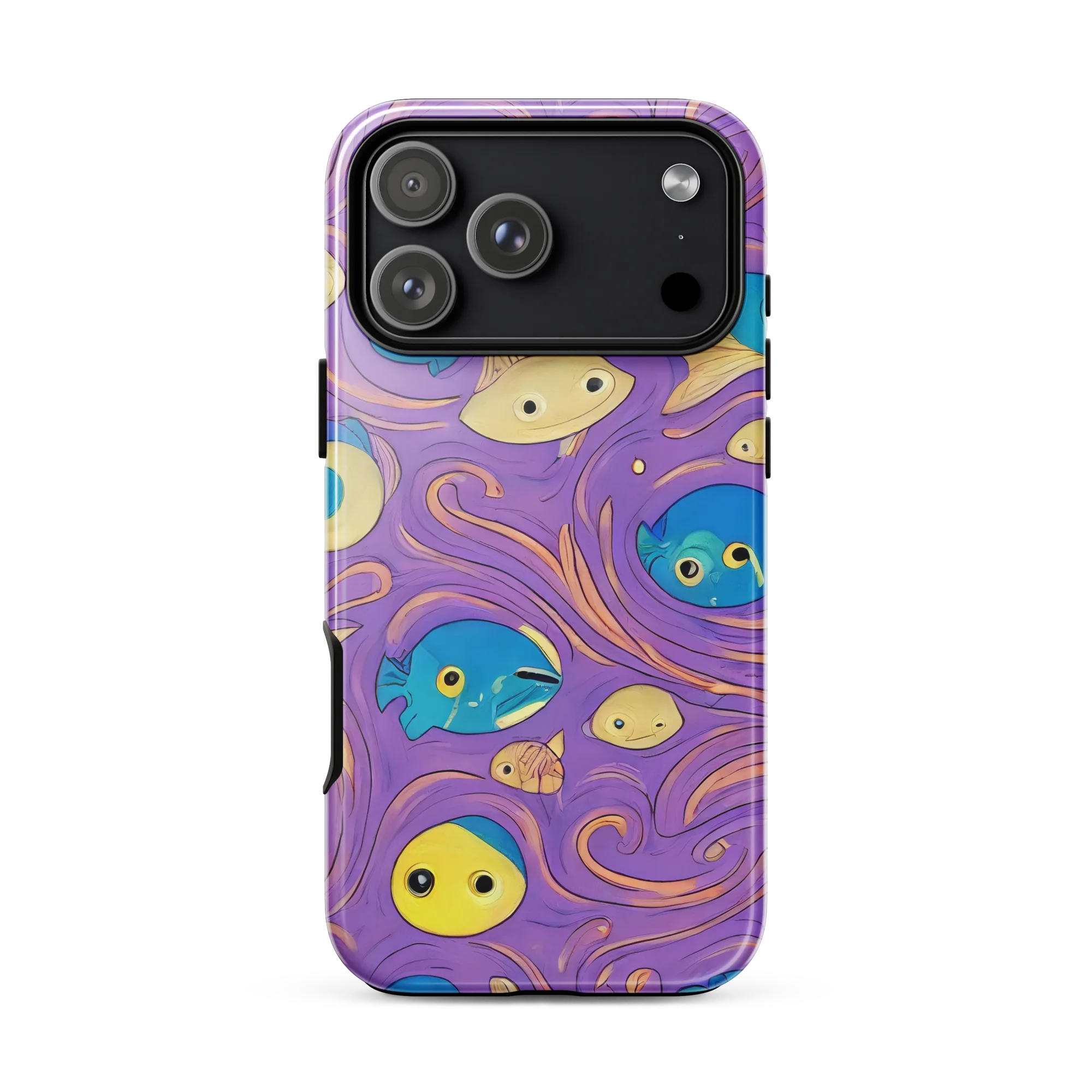 Violet Tide on Tough Case for iPhone® — Front
