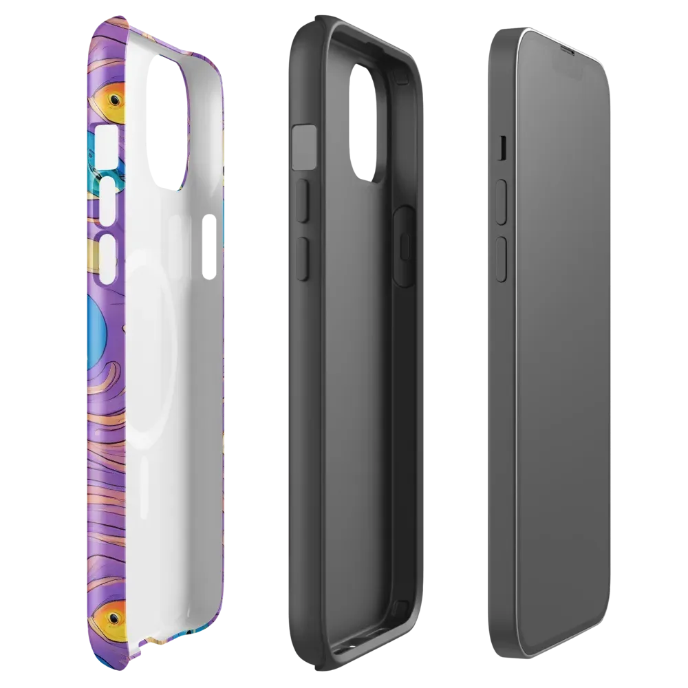 Violet Tide on MagSafe Tough Case for iPhone® — Front