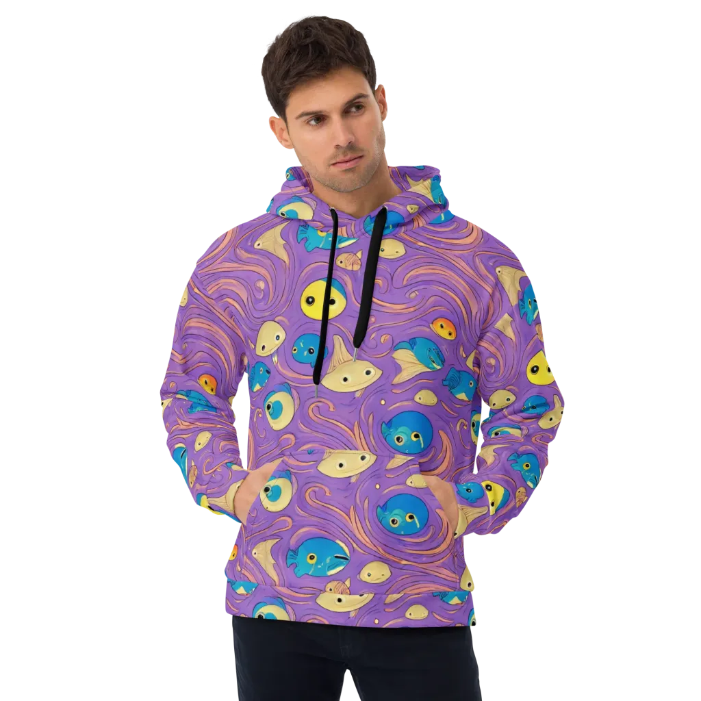 Violet Tide on Hoodie — Front
