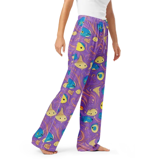 Violet Tide on a Women's Pajama Pants