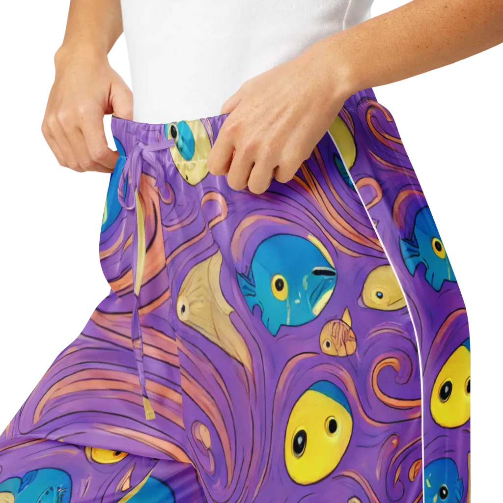 Violet Tide on Women's Pajama Pants — Product details