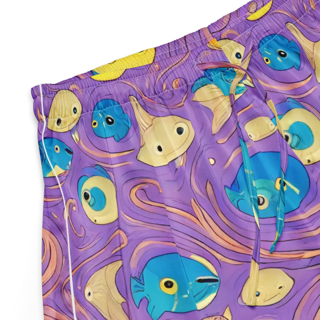 Violet Tide on Women's Pajama Shorts — Product details