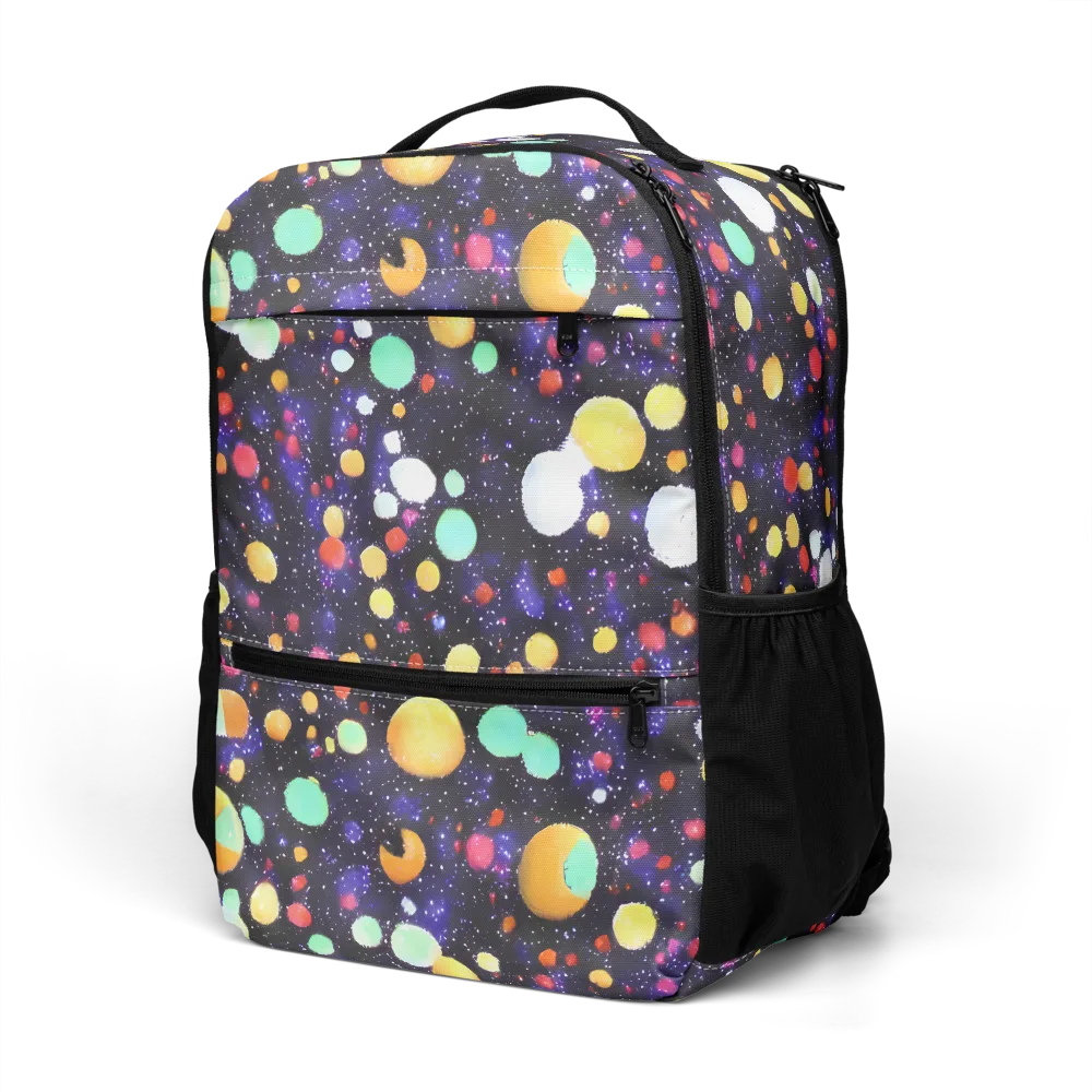Orbit Pop on Utility Backpack — Left Front