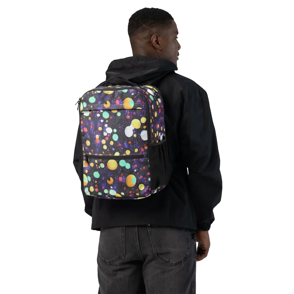 Orbit Pop on Utility Backpack — Back