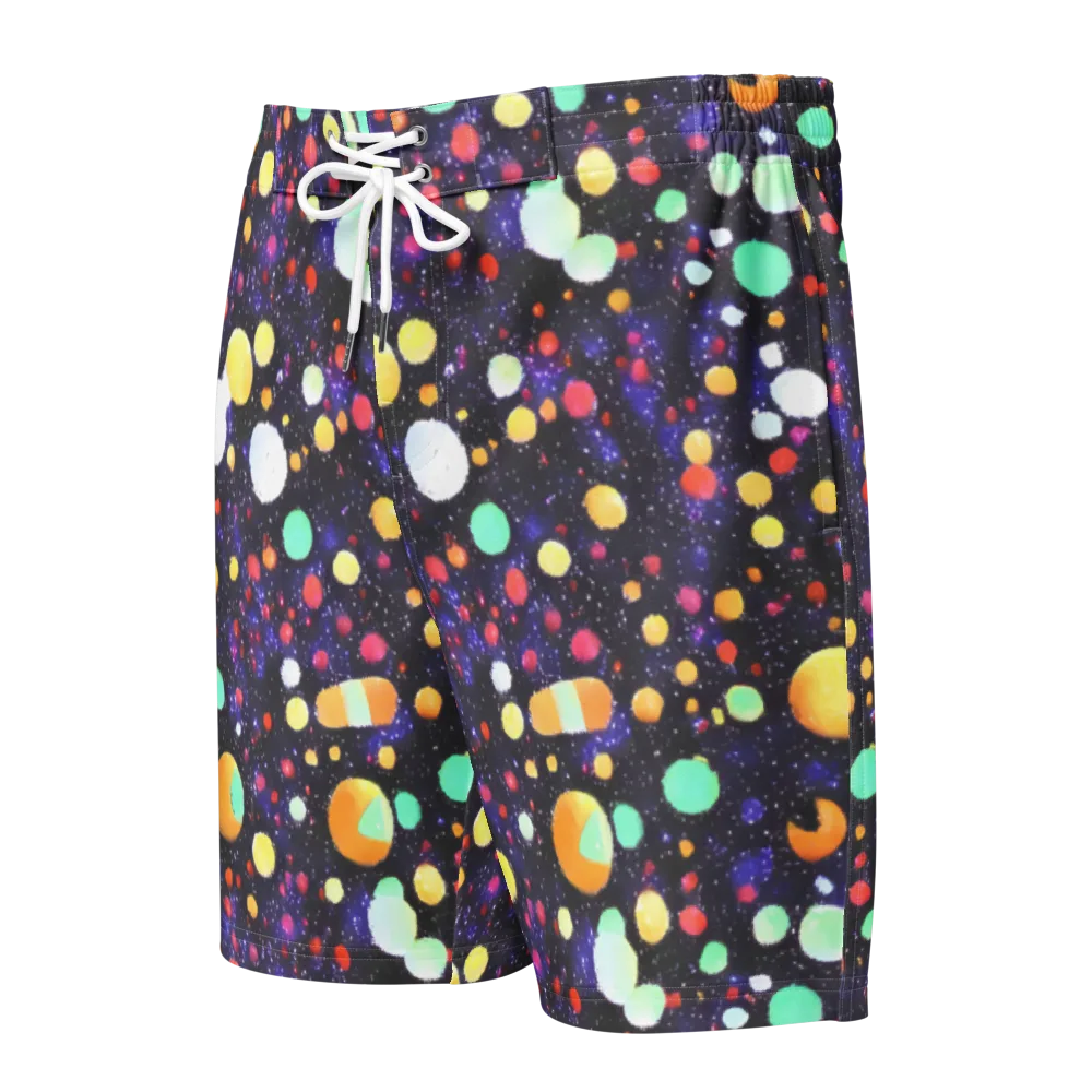 Orbit Pop on Men's Board Shorts — Front