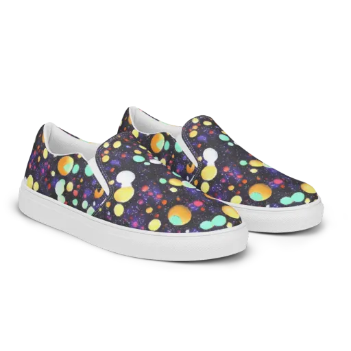 Orbit Pop on a Men's Slip-On Canvas Shoes