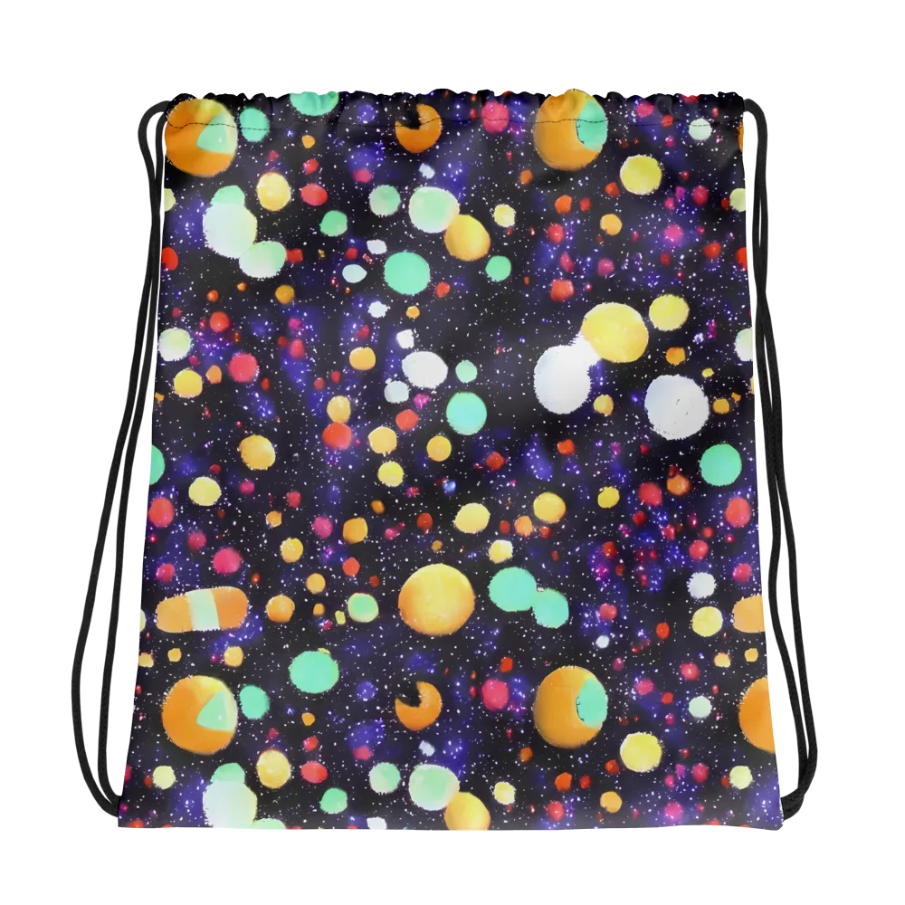Orbit Pop on Drawstring Bag — Photo