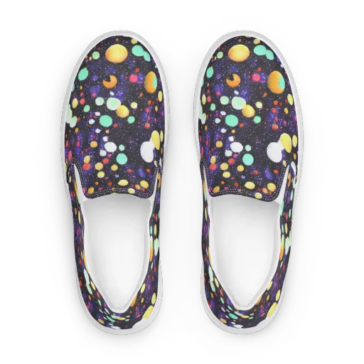 Orbit Pop on a Women's Slip-On Canvas Shoes