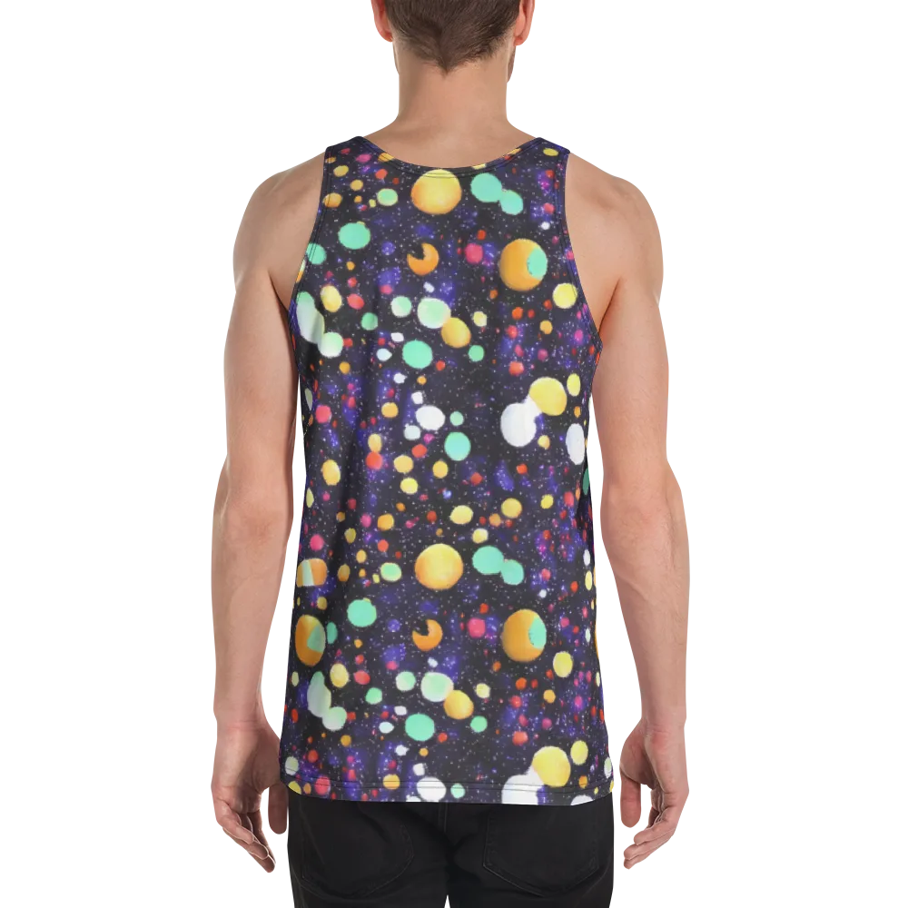 Orbit Pop on Men's Tank Top — Back
