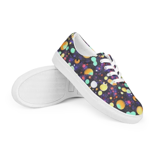 Orbit Pop on a Men's Lace-Up Canvas Shoes