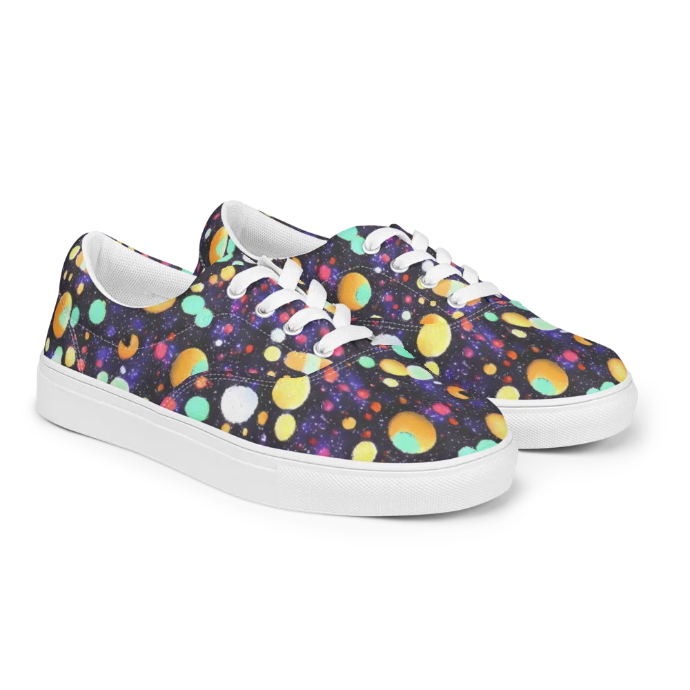 Orbit Pop on Men's Lace-Up Canvas Shoes — Right Front