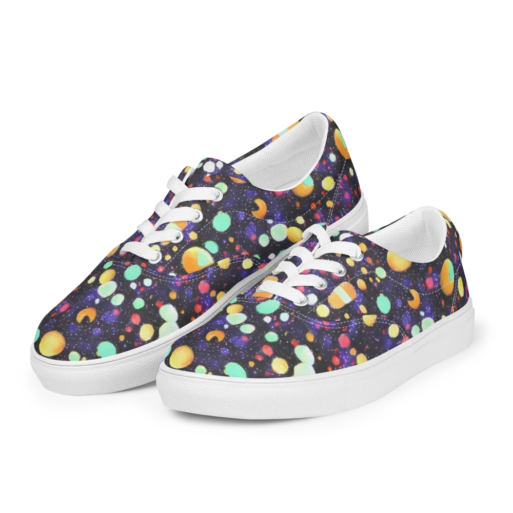 Orbit Pop on Men's Lace-Up Canvas Shoes — Left Front