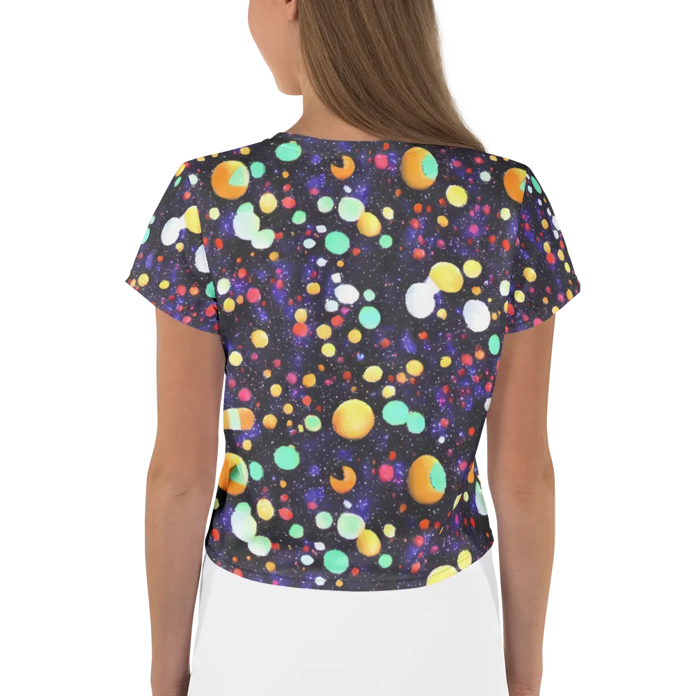 Orbit Pop on Crop Tee — Back