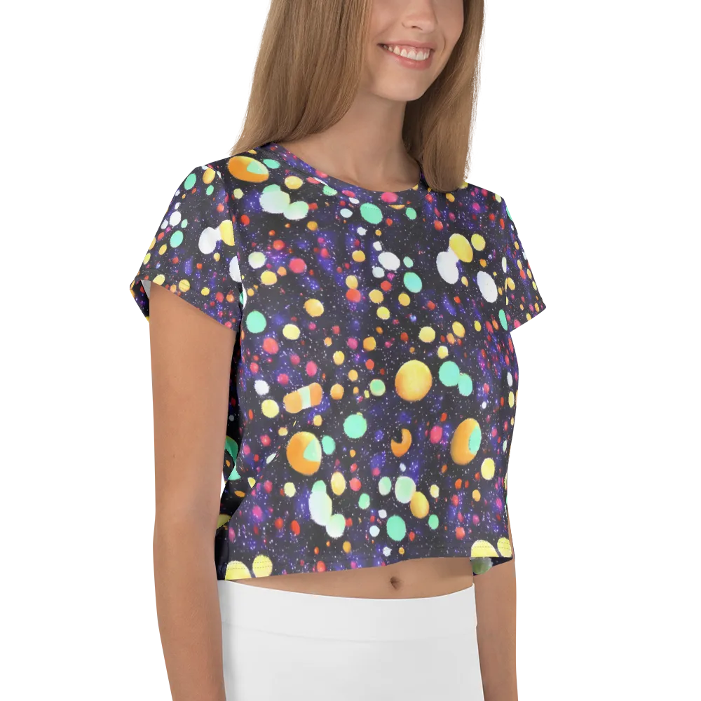 Orbit Pop on Crop Tee — Right