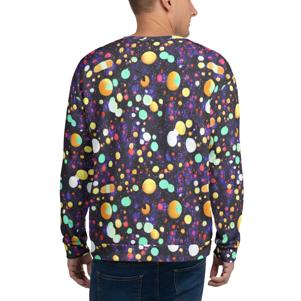 Orbit Pop on Sweatshirt — Back