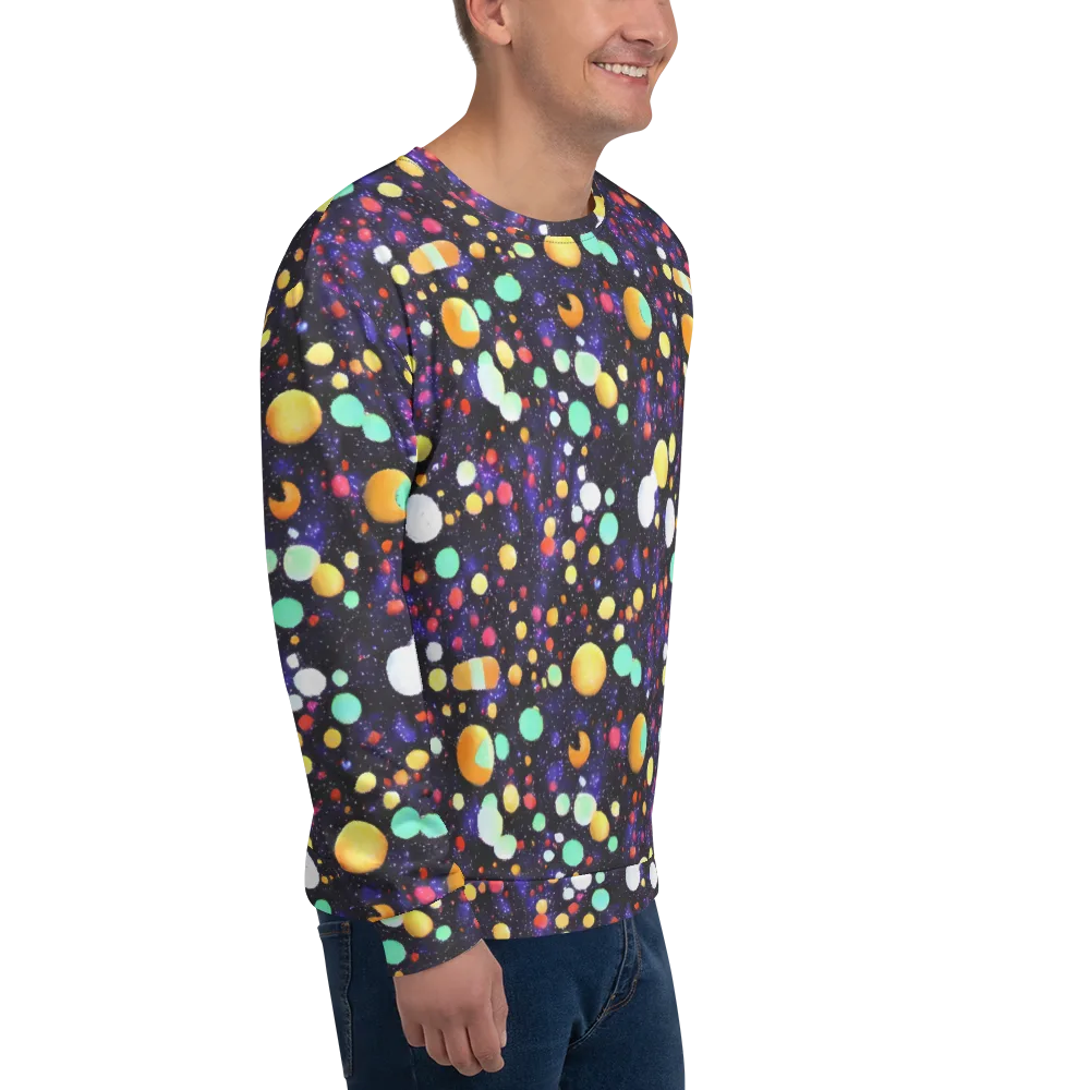 Orbit Pop on Sweatshirt — Right Front