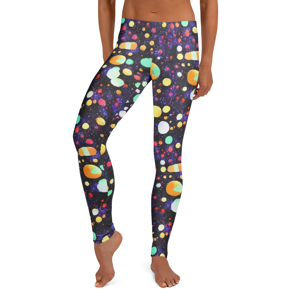 Orbit Pop on Leggings — Front