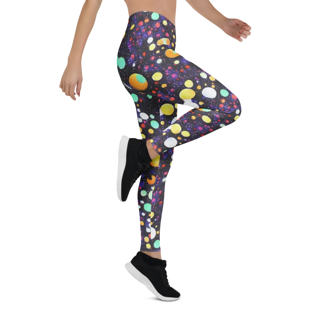 Orbit Pop on Leggings — Right