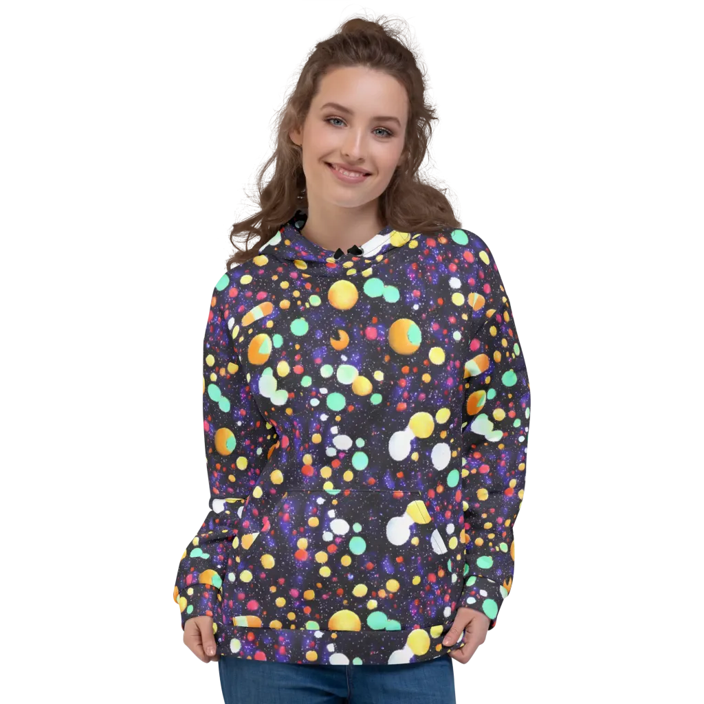 Orbit Pop on Hoodie — Front