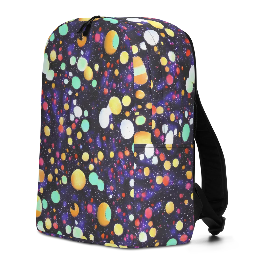 Orbit Pop on Minimalist Backpack — Left