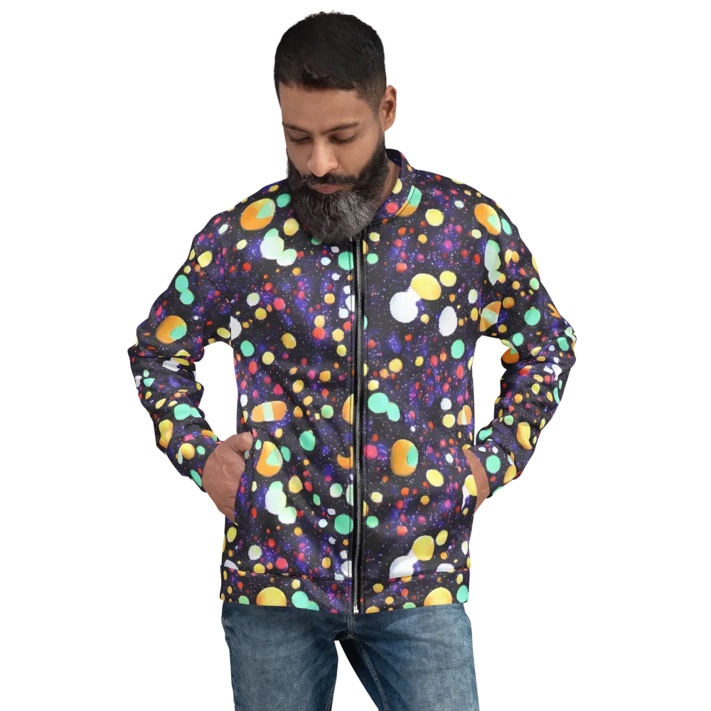 Orbit Pop on Bomber Jacket — Front
