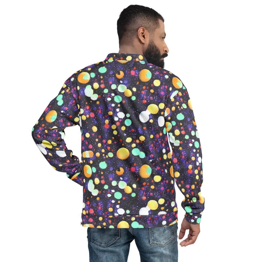 Orbit Pop on Bomber Jacket — Back