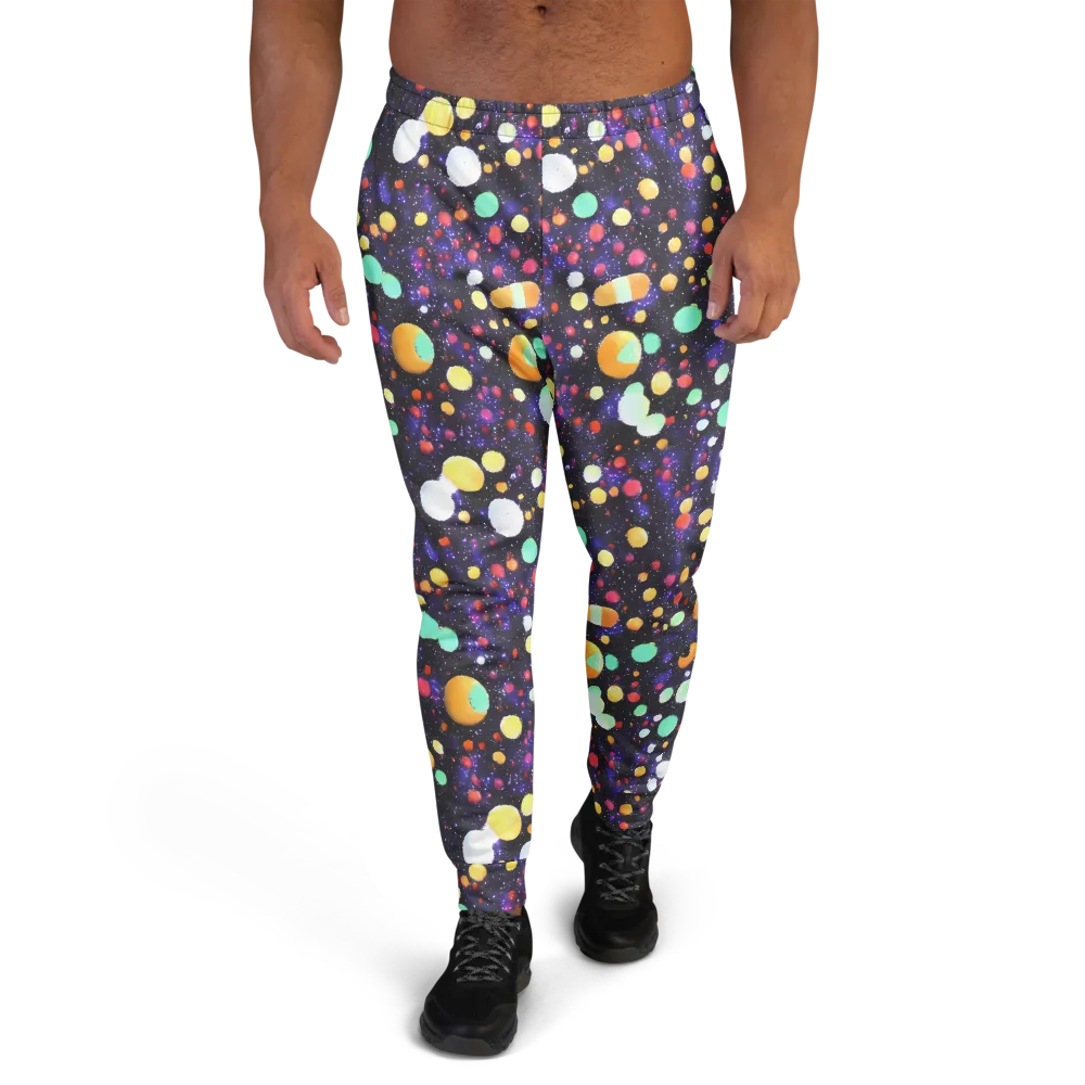 Orbit Pop on Men's Joggers — Front