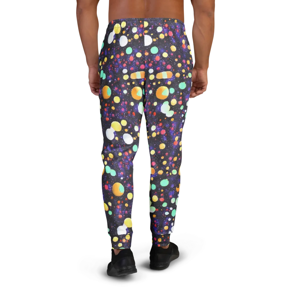 Orbit Pop on Men's Joggers — Back