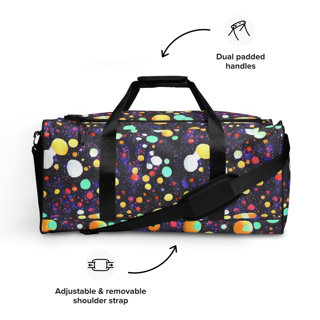 Orbit Pop on Duffle Bag — Front