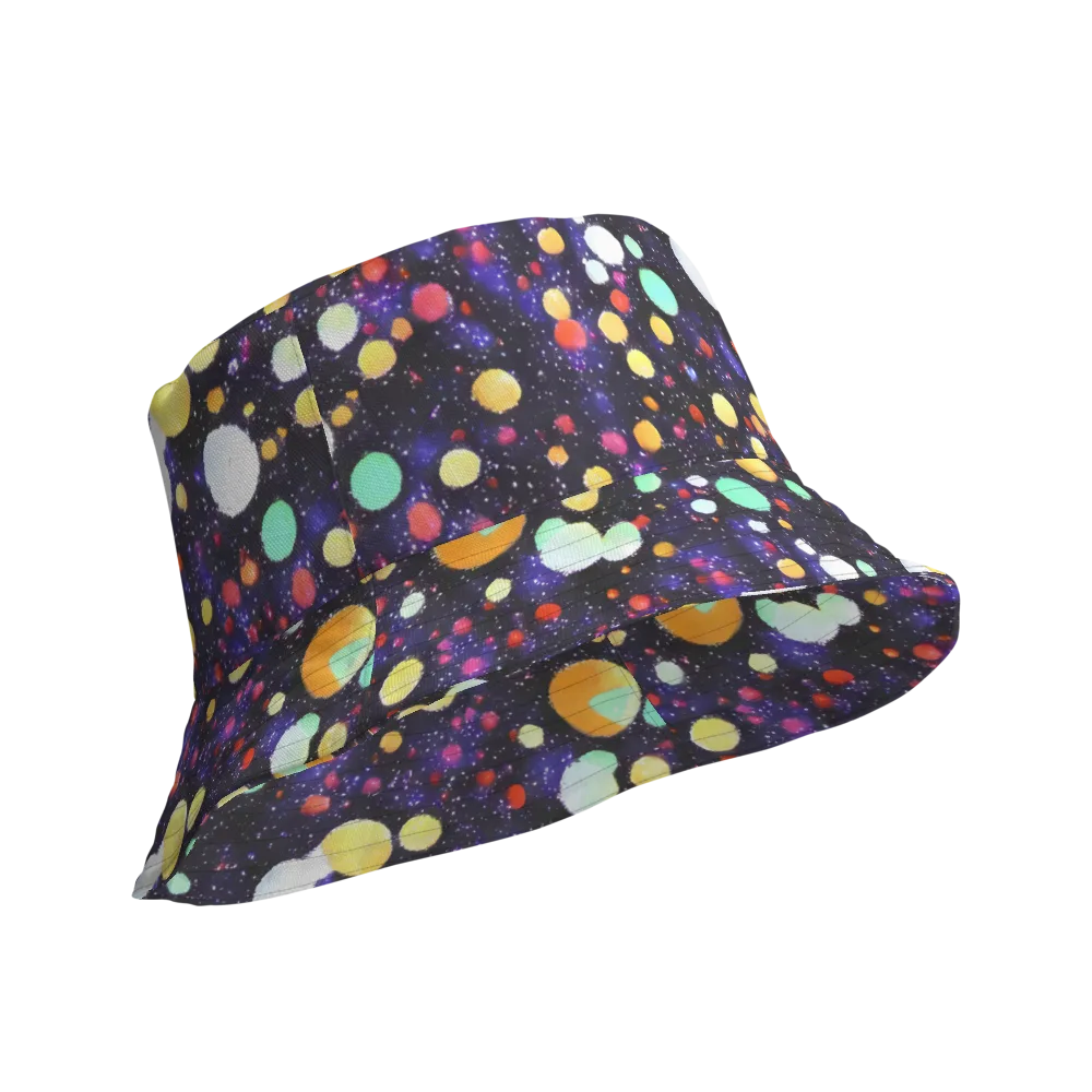 Orbit Pop on Reversible Bucket Hat — Product details Outside