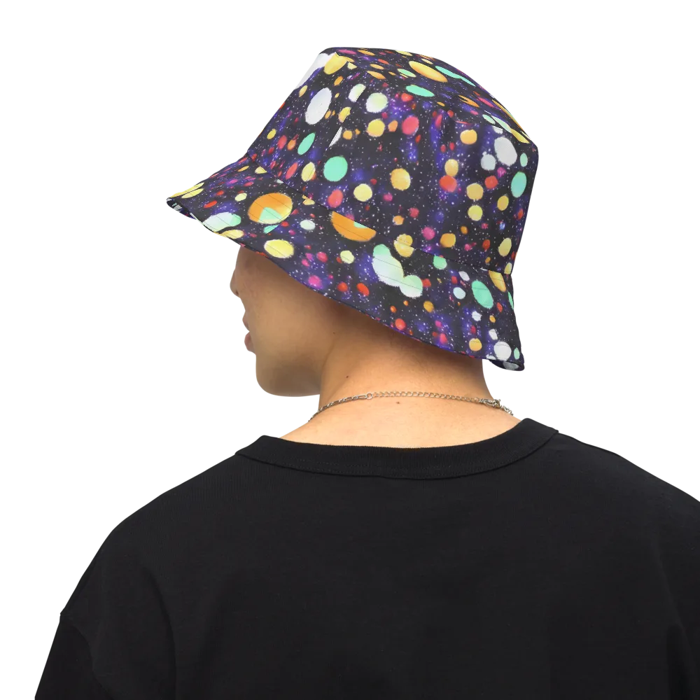 Orbit Pop on Reversible Bucket Hat — Back Inside