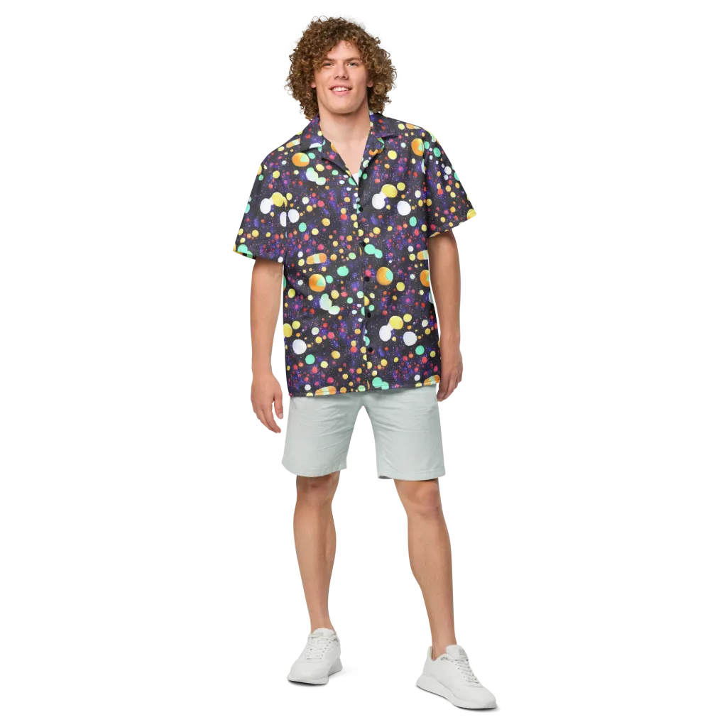Orbit Pop on Button Shirt — Front