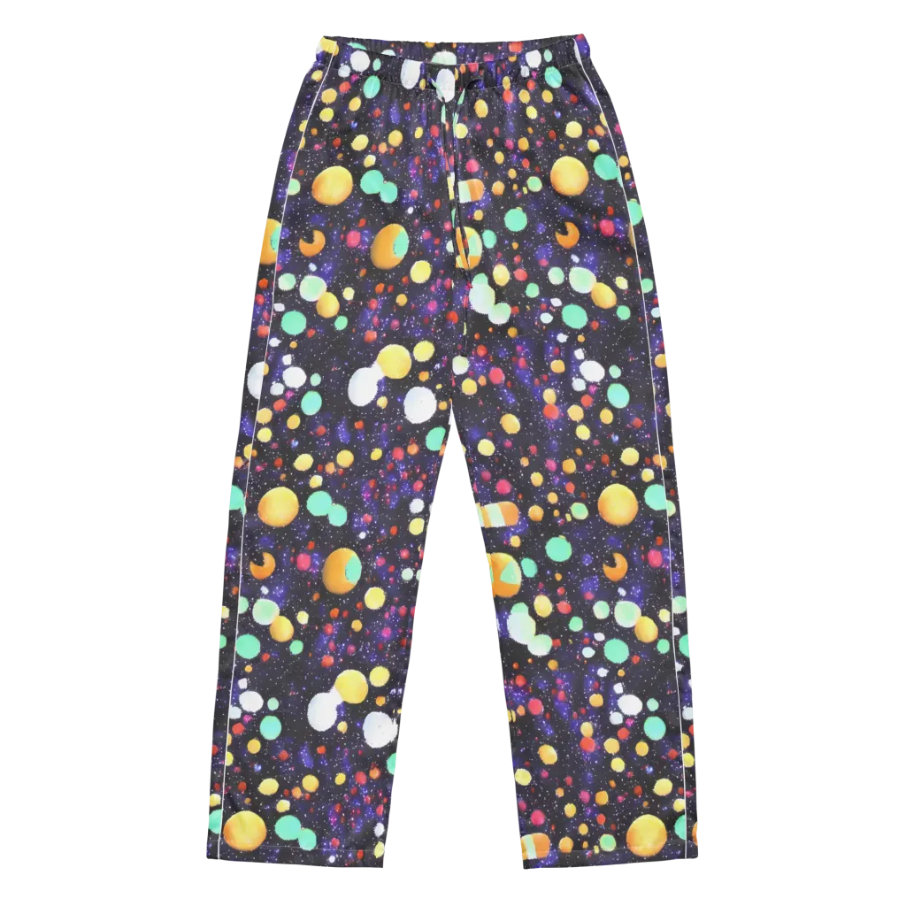 Orbit Pop on Women's Pajama Pants — Front