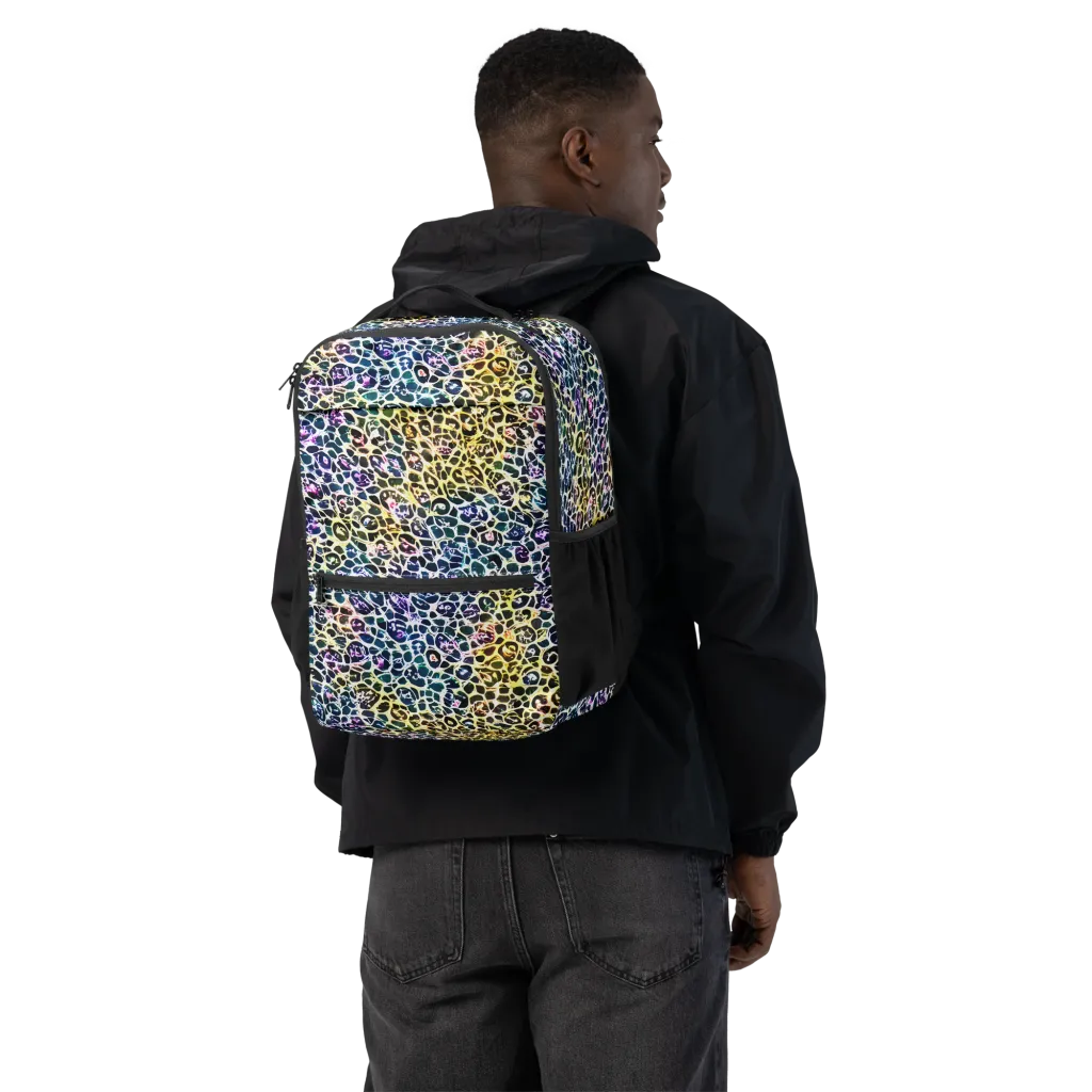 Midnight Mineral on Utility Backpack — Back