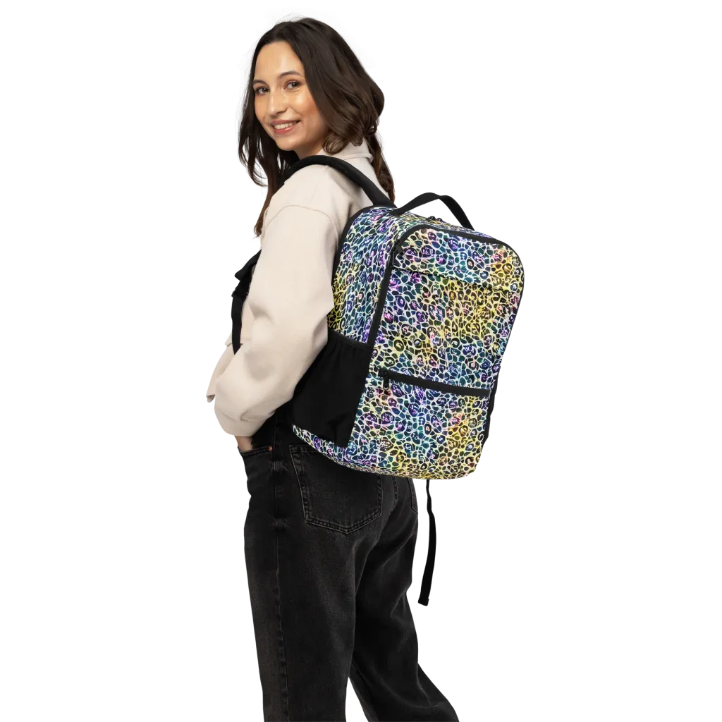 Midnight Mineral on Utility Backpack — Back