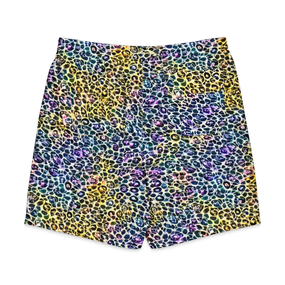 Midnight Mineral on Men's Board Shorts — Back