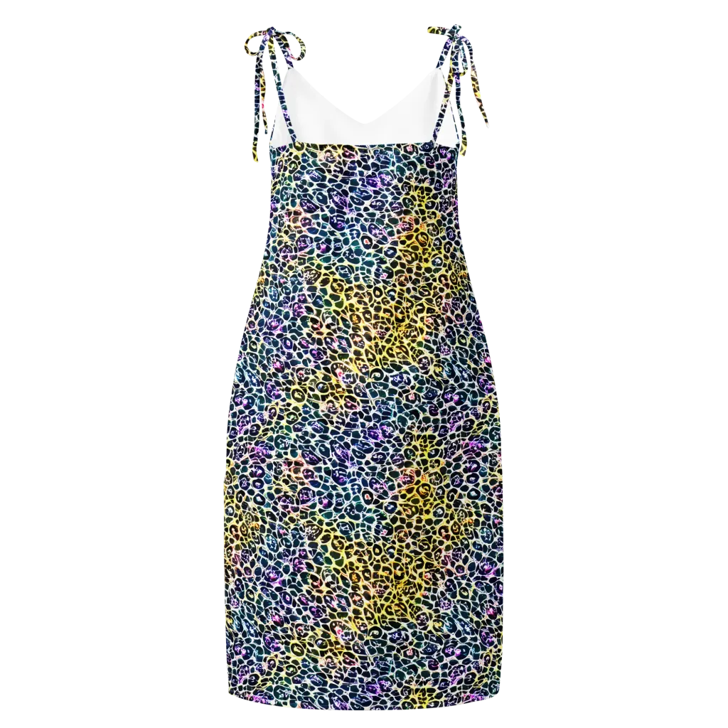 Midnight Mineral on Slip Dress — Back