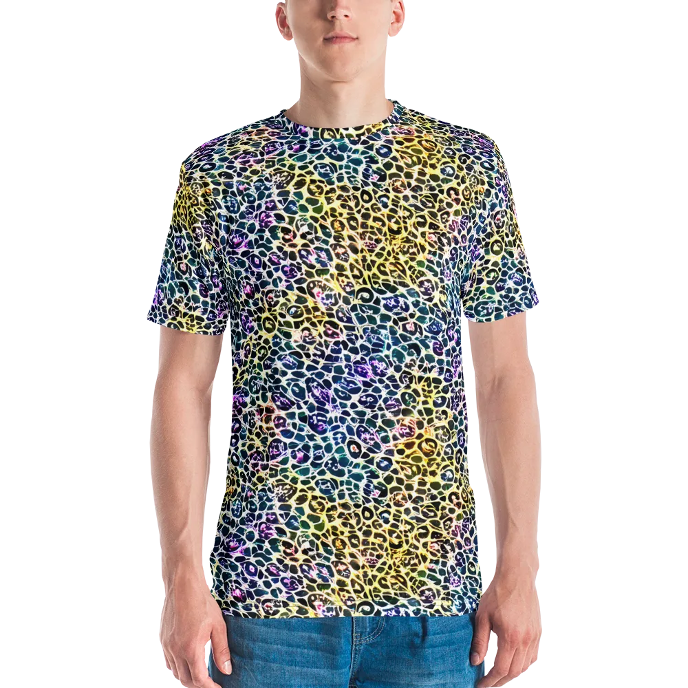 Midnight Mineral on Men's Crew Neck T-Shirt — Front